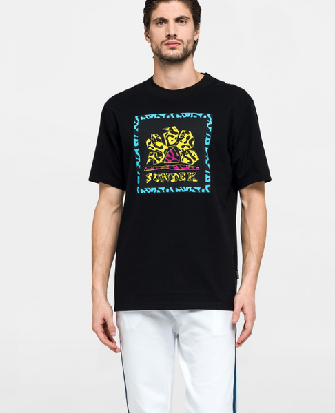Sundek M021TEJ91FA-004 New Simeon Logo T-Shirt SS BLACK