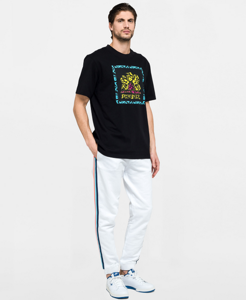 Sundek M021TEJ91FA-004 New Simeon Logo T-Shirt SS BLACK