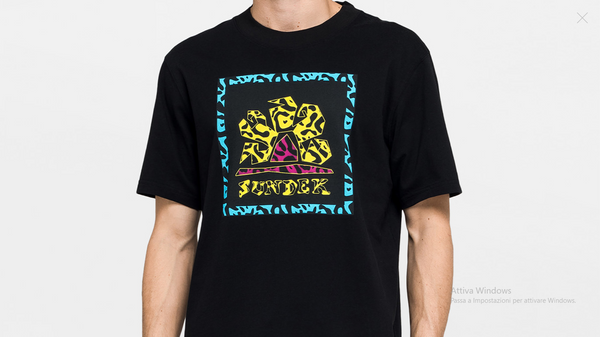 Sundek M021TEJ91FA-004 New Simeon Logo T-Shirt SS BLACK