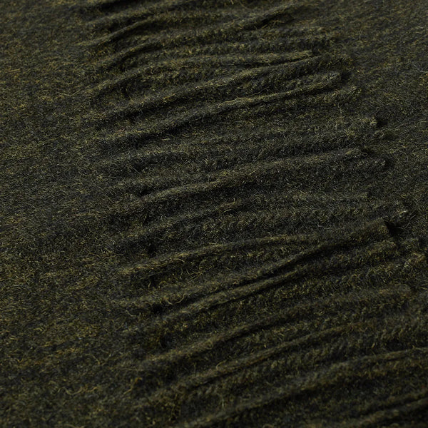 Barbour USC0008-GN31 Plain Lambswool Scarf SEAWEED GREEN