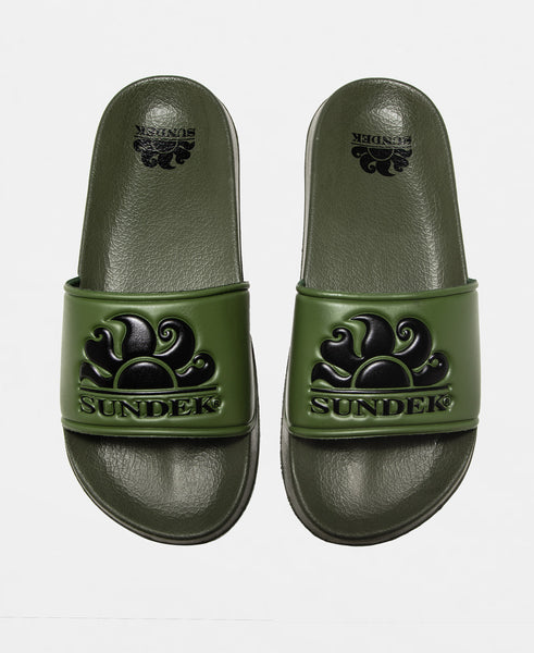 SUNDEK Sea Shoe AM338ASP100-302 Costa Sandal Dark AR Green