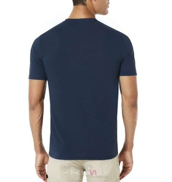 OAKLEY 457130-6AC Logo T-Shirt O Bark NAVY Blue