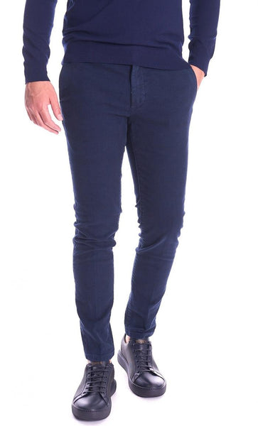 TELERIA ZED - BOB ID5-DZ228 Pantalone Denim Slim Uomo BLU