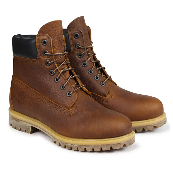 Timberland TB0A1R1B Premium 6in Waterproof Leather Heritage DARK BROWN