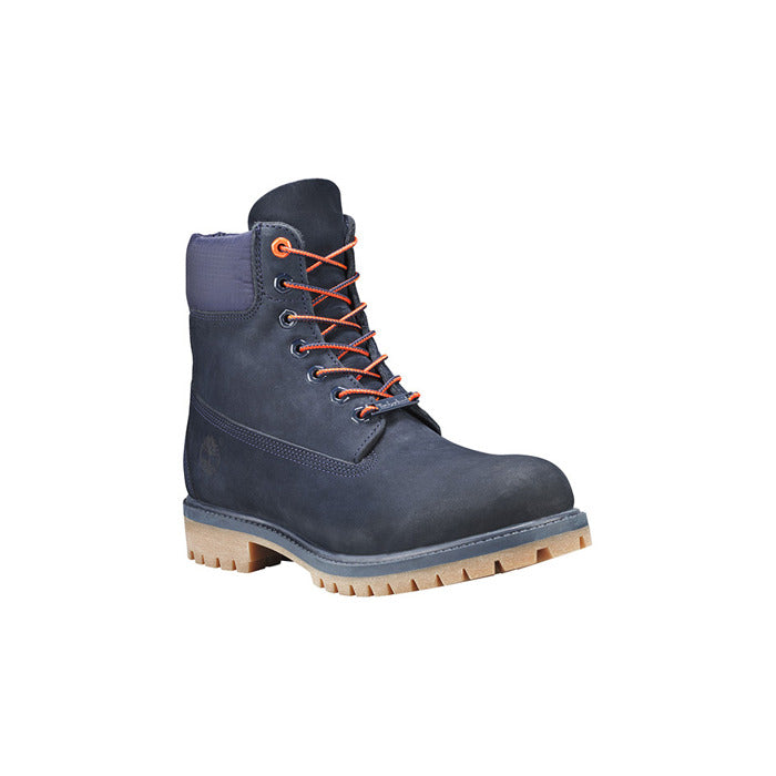 Timberland TB0A1U7X Premium 6in Waterproof Boot BLUE NUBUCK