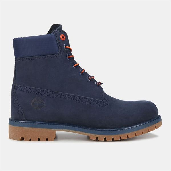 Timberland TB0A1U7X Premium 6in Waterproof Boot BLUE NUBUCK