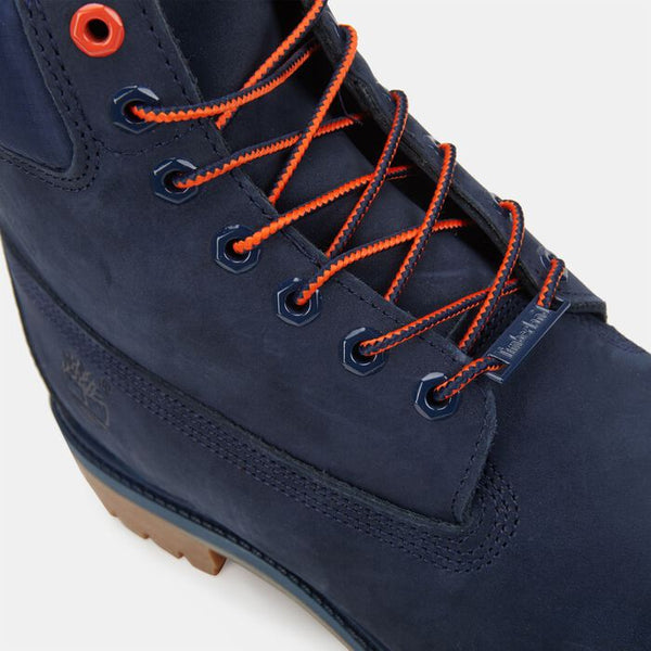 Timberland TB0A1U7X Premium 6in Waterproof Boot BLUE NUBUCK