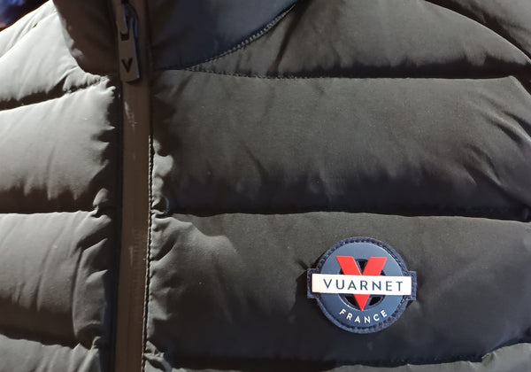 VUARNET AMF20241-999 Enisej Men's Down Vest BLACK