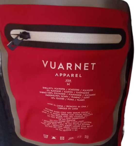 VUARNET AMF20241-999 Enisej Men's Down Vest BLACK