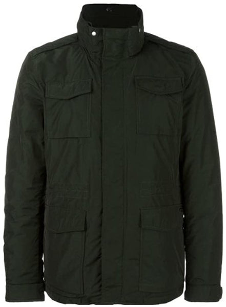 WOOLRICH WOCPS2589-DAG Military Field Jacket Dark Green