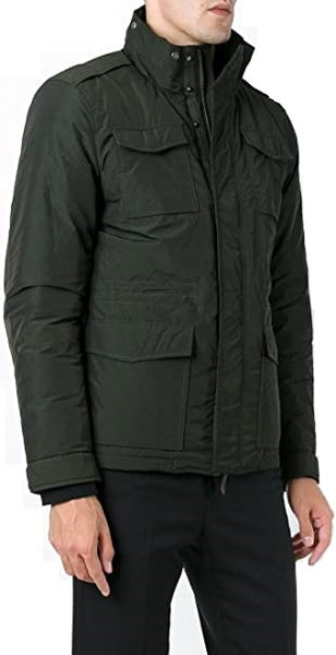 WOOLRICH WOCPS2589-DAG Military Field Jacket Dark Green