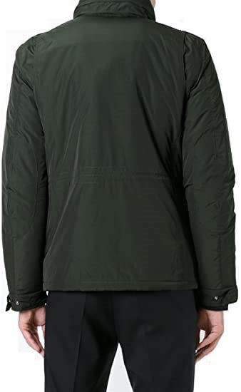 WOOLRICH WOCPS2589-DAG Military Field Jacket Dark Green