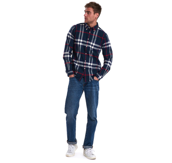 Barbour MSH4552-NY91 Highland Shirt Check 18 Tailored