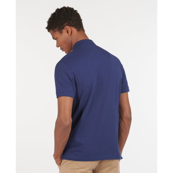 Barbour MML1117-BL46 Blame Tartan Polo SS Regal Blue
