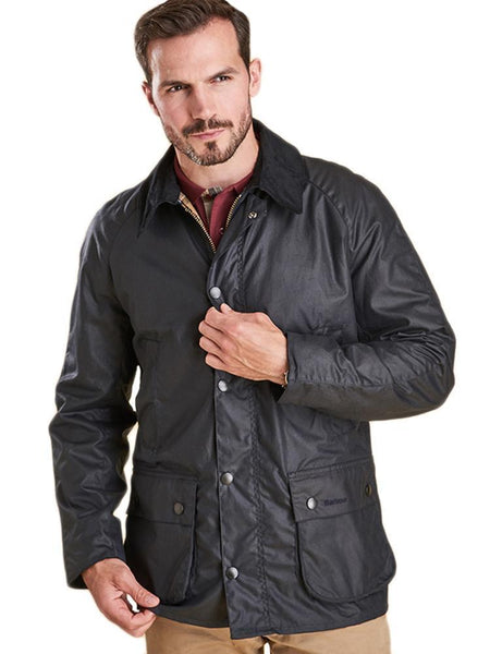 Barbour MWX0339-NY92 Ashby Jacket Waxed NAVY Blue