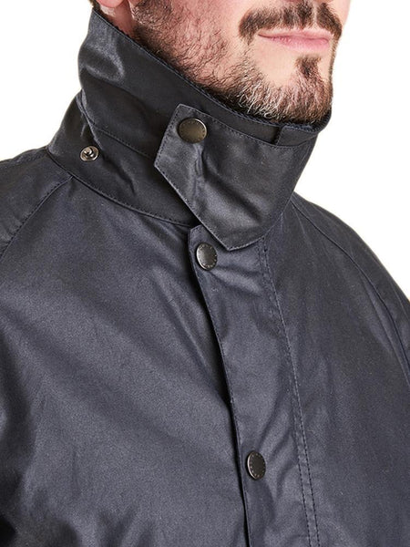 Barbour MWX0339-NY92 Ashby Jacket Waxed NAVY Blue