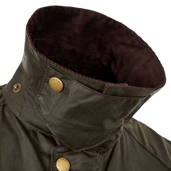 Barbour MWX0339-OL51 Ashby Jacket Waxed Olive Brown