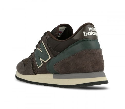NEW BALANCE M770AET Sneakers Made In England Dark Brown Olive Green