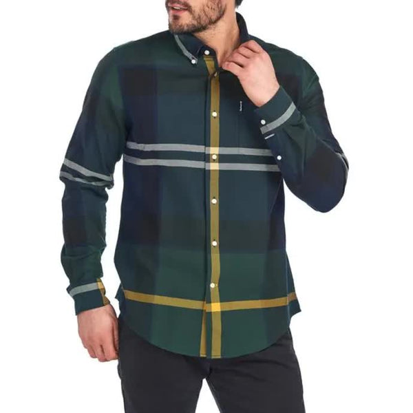 Barbour MSH4817-TN55 Highland Shirt Check 7 Tailored