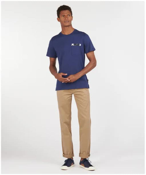 Barbour MTS0828-BL46 Bryce SS T-shirt REGAL BLUE