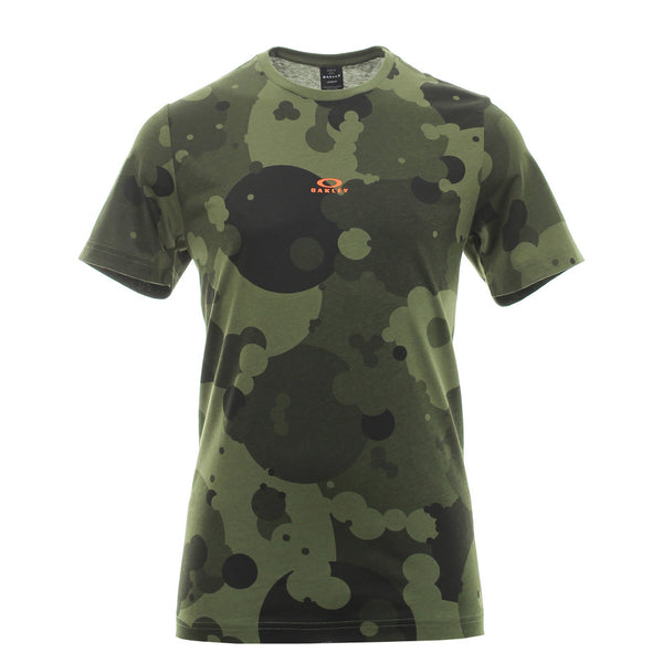 Oakley 457899-97G Camo Print T-Shirt GREEN
