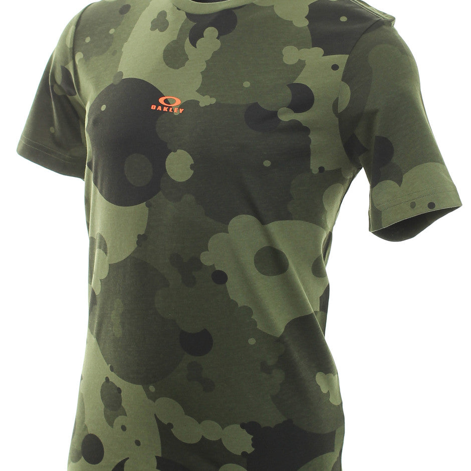 Oakley 457899 97G Camo Print T Shirt GREEN TROVISO1883