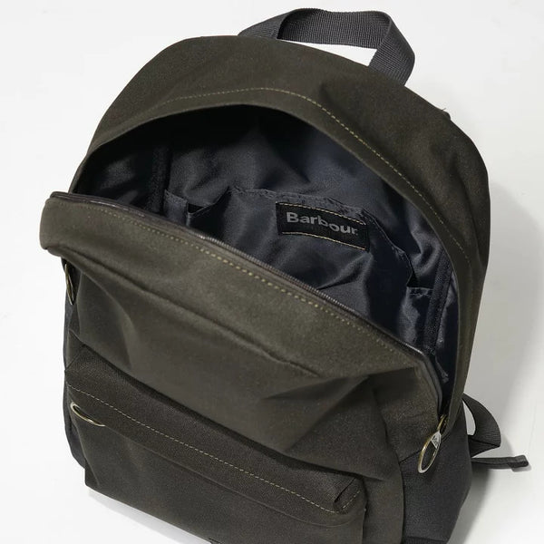 BARBOR UBA0574-NY91-SS22 Highfield BackPack Zaino Uomo NAVY-OLIVE