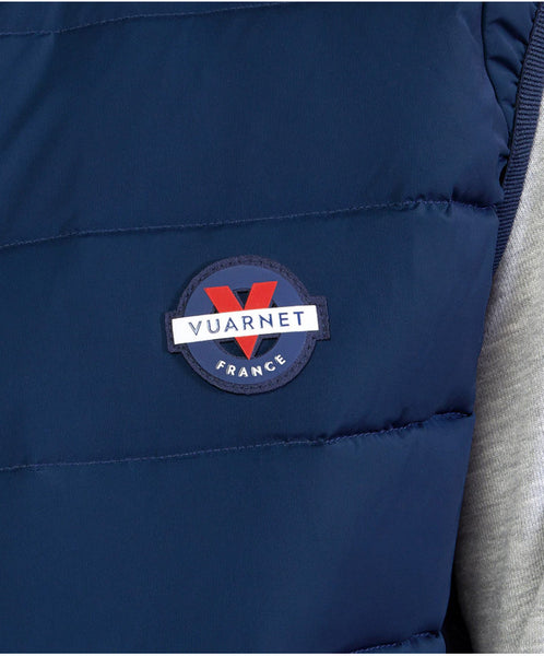 VUARNET AMF20241-005 Enisej Men's Down Vest NAVY BLUE